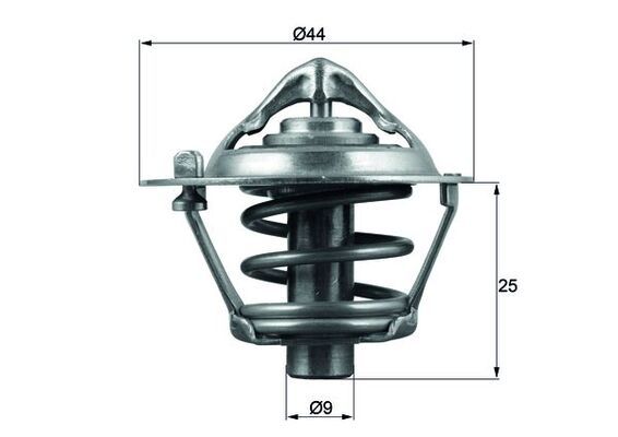 MAHLE TX 113 88D Thermostat, coolant