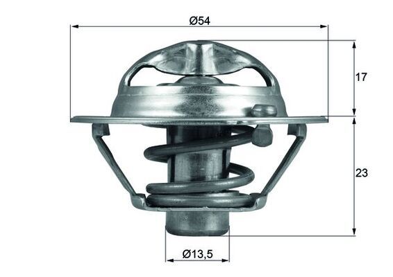 MAHLE TX 118 82D Thermostat, coolant