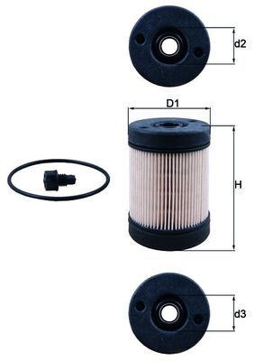 Urea Filter MAHLE UX 2D