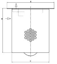Filter, compressed-air technology MANN-FILTER LE 22 005 x