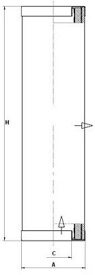 Filter, compressed-air technology MANN-FILTER LE 6006 x