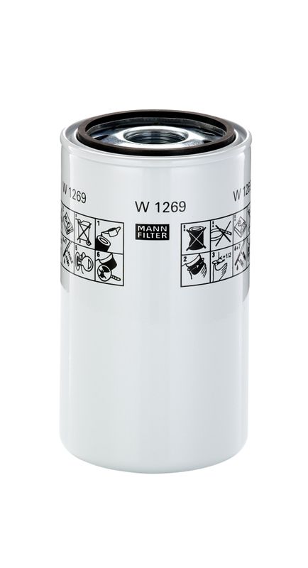 MANN-FILTER W 1269 Filter, operating hydraulics