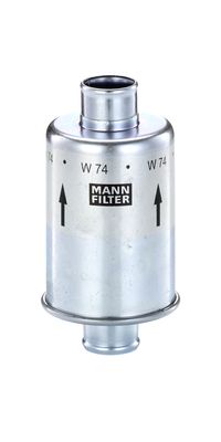 Filter, operating hydraulics MANN-FILTER W 74