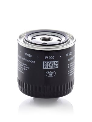 Oil Filter MANN-FILTER W 920