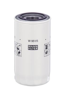 Hydraulic Filter, automatic transmission MANN-FILTER W 951/5
