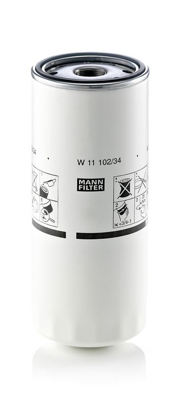 MANN-FILTER W 11 102/34 Oil Filter