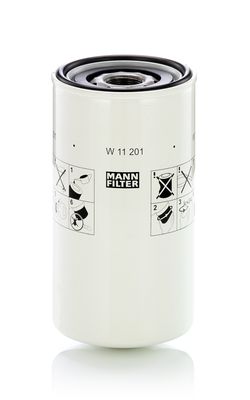 Filter, operating hydraulics MANN-FILTER W 11 201