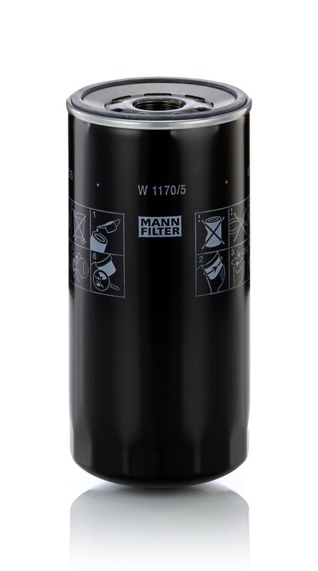 MANN-FILTER W 1170/5 Oil Filter