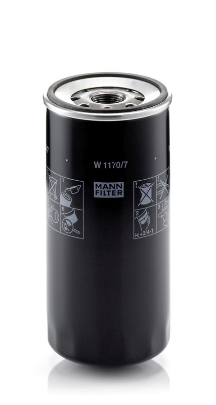 MANN-FILTER W 1170/7 Oil Filter