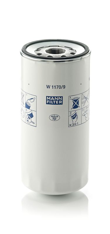 MANN-FILTER W 1170/9 Oil Filter