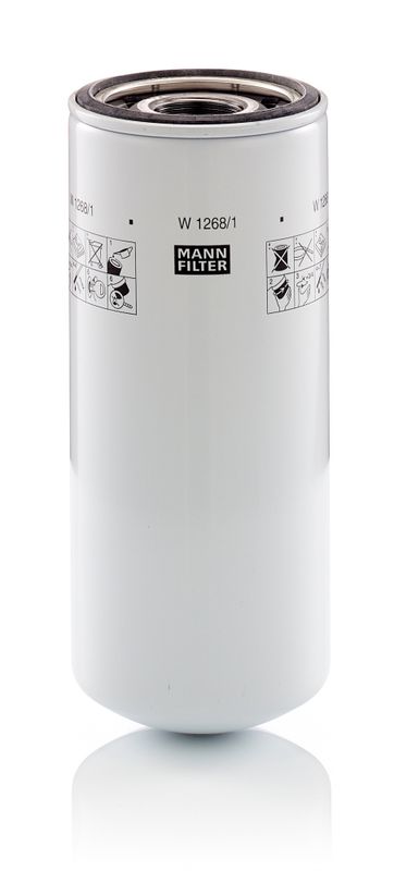 MANN-FILTER W 1268/1 Filter, operating hydraulics