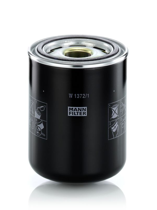 MANN-FILTER W 1372/1 Filter, operating hydraulics