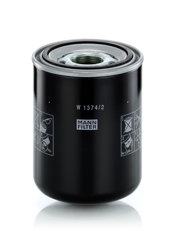MANN-FILTER W 1374/2 Hydraulic Filter, automatic transmission