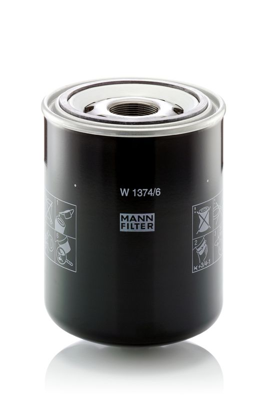 MANN-FILTER W 1374/6 Oil Filter