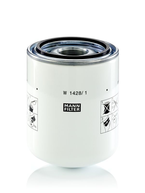 MANN-FILTER W 1428/1 Filter, operating hydraulics