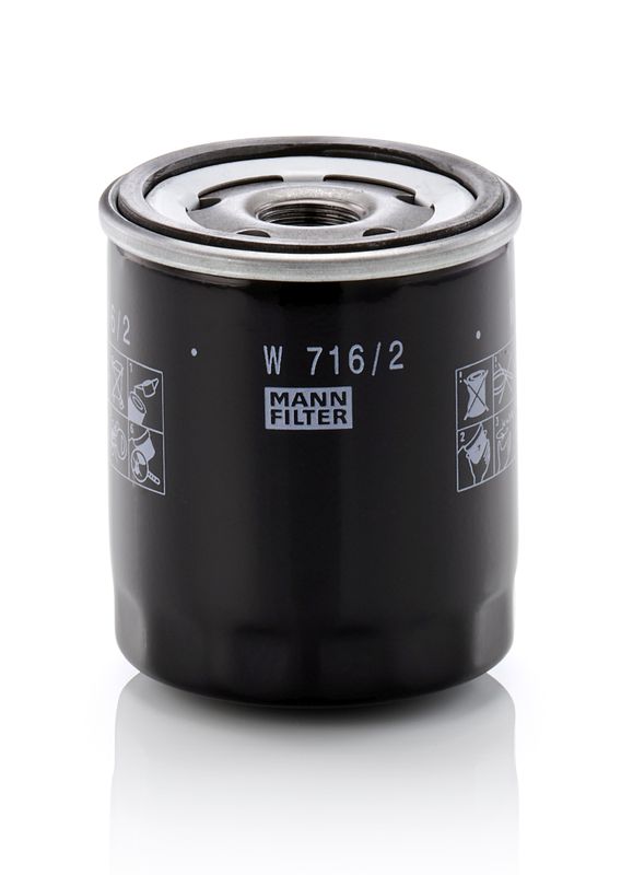 MANN-FILTER W 716/2 Oil Filter