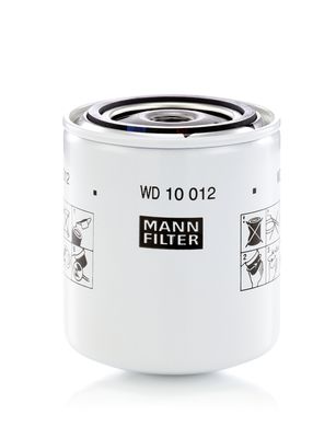 Filter, operating hydraulics MANN-FILTER WD 10 012