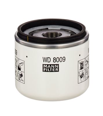 Hydraulic Filter, automatic transmission MANN-FILTER WD 8009