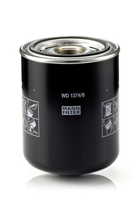 Filter, operating hydraulics MANN-FILTER WD 1374/6