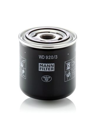 Hydraulic Filter, automatic transmission MANN-FILTER WD 920/3