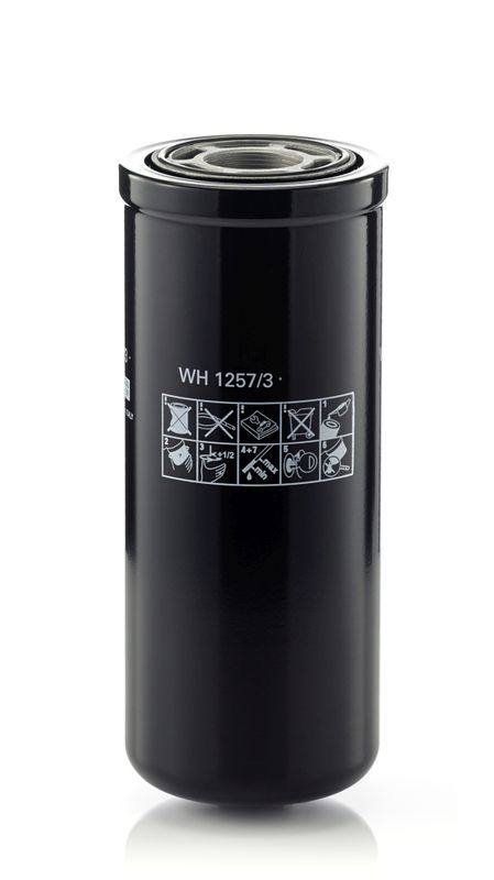 MANN-FILTER WH 1257/3 Hydraulic Filter, automatic transmission