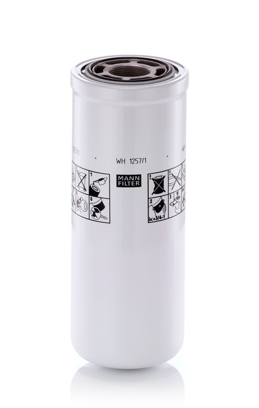MANN-FILTER WH 1257/1 Filter, operating hydraulics