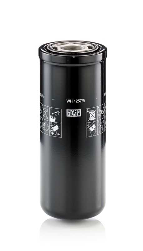 MANN-FILTER WH 1257/5 Hydraulic Filter, automatic transmission