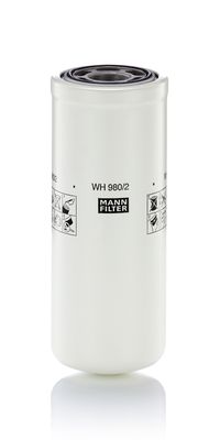 Filter, operating hydraulics MANN-FILTER WH 980/2