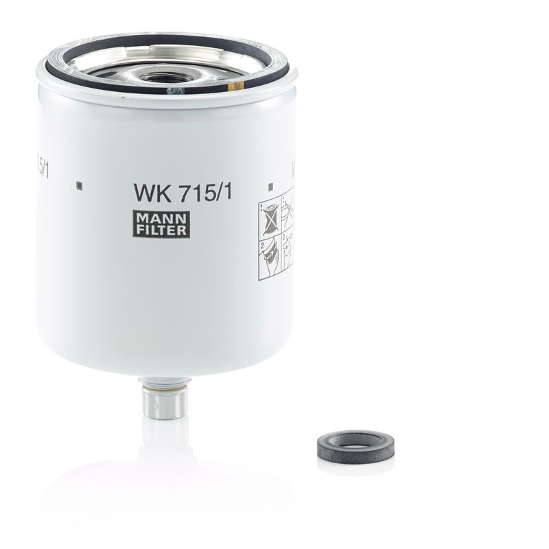 MANN-FILTER WK 715/1 x Fuel Filter