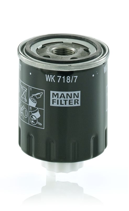 MANN-FILTER WK 718/7 Fuel Filter