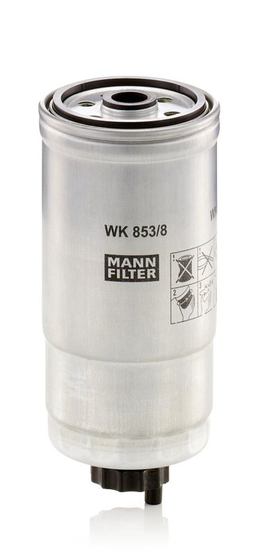 MANN-FILTER WK 853/8 Fuel Filter