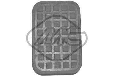 Pedal Pad, clutch pedal Metalcaucho 02773
