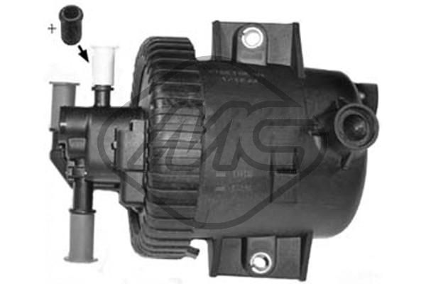 Metalcaucho 03836 Fuel Filter