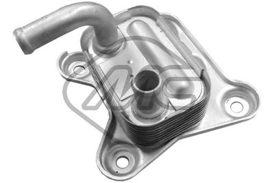 Oil Cooler, engine oil Metalcaucho 05912