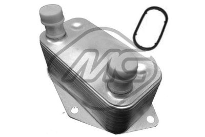 Oil Cooler, engine oil Metalcaucho 05923