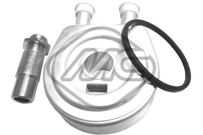Oil Cooler, engine oil Metalcaucho 05943