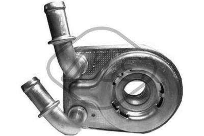 Oil Cooler, engine oil Metalcaucho 06160