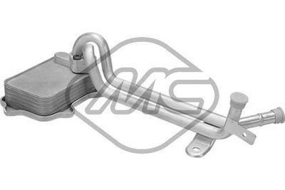 Oil Cooler, engine oil Metalcaucho 06341