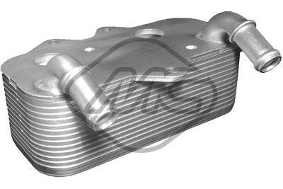 Oil Cooler, engine oil Metalcaucho 06345