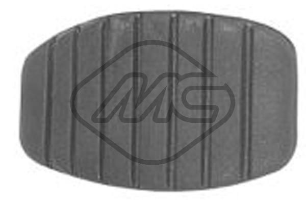 Metalcaucho 06818 Pedal Pad, brake pedal
