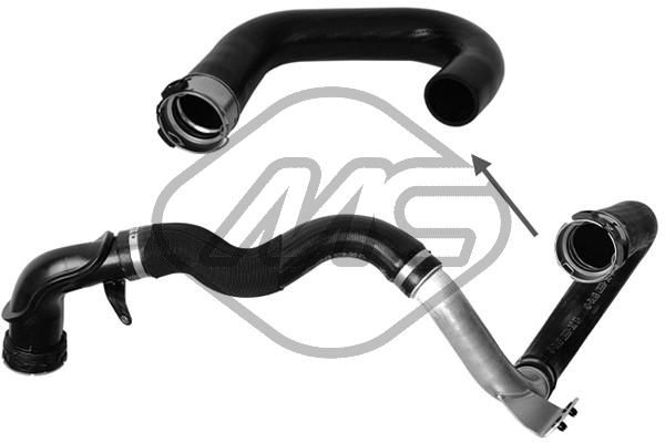 Metalcaucho 07204 Charge Air Hose