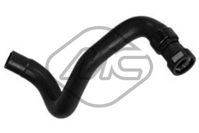 Hose, heat exchanger (heating) Metalcaucho 07601