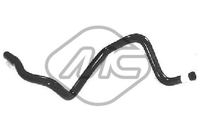 Hose, heat exchanger (heating) Metalcaucho 07683