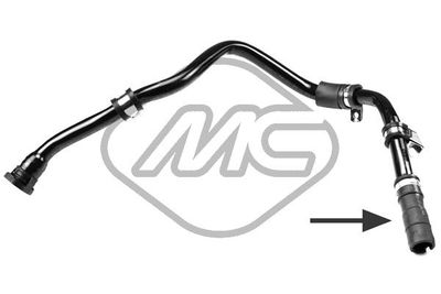 Radiator Hose Metalcaucho 07685