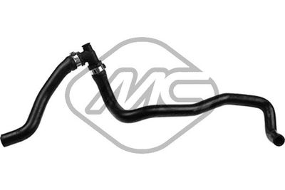 Hose, heat exchanger (heating) Metalcaucho 07725