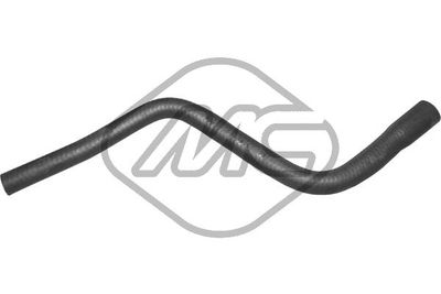 Hose, heat exchanger (heating) Metalcaucho 07775