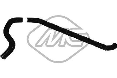 Hose, heat exchanger (heating) Metalcaucho 08039