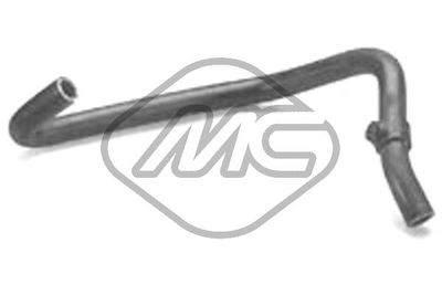 Hose, heat exchanger (heating) Metalcaucho 08107