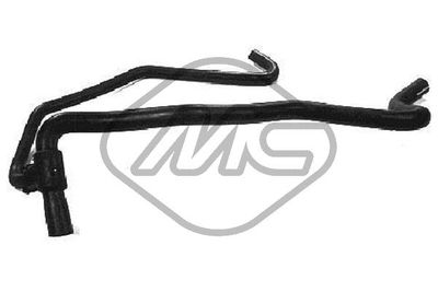 Hose, heat exchanger (heating) Metalcaucho 08134