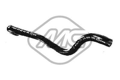 Hose, heat exchanger (heating) Metalcaucho 08396